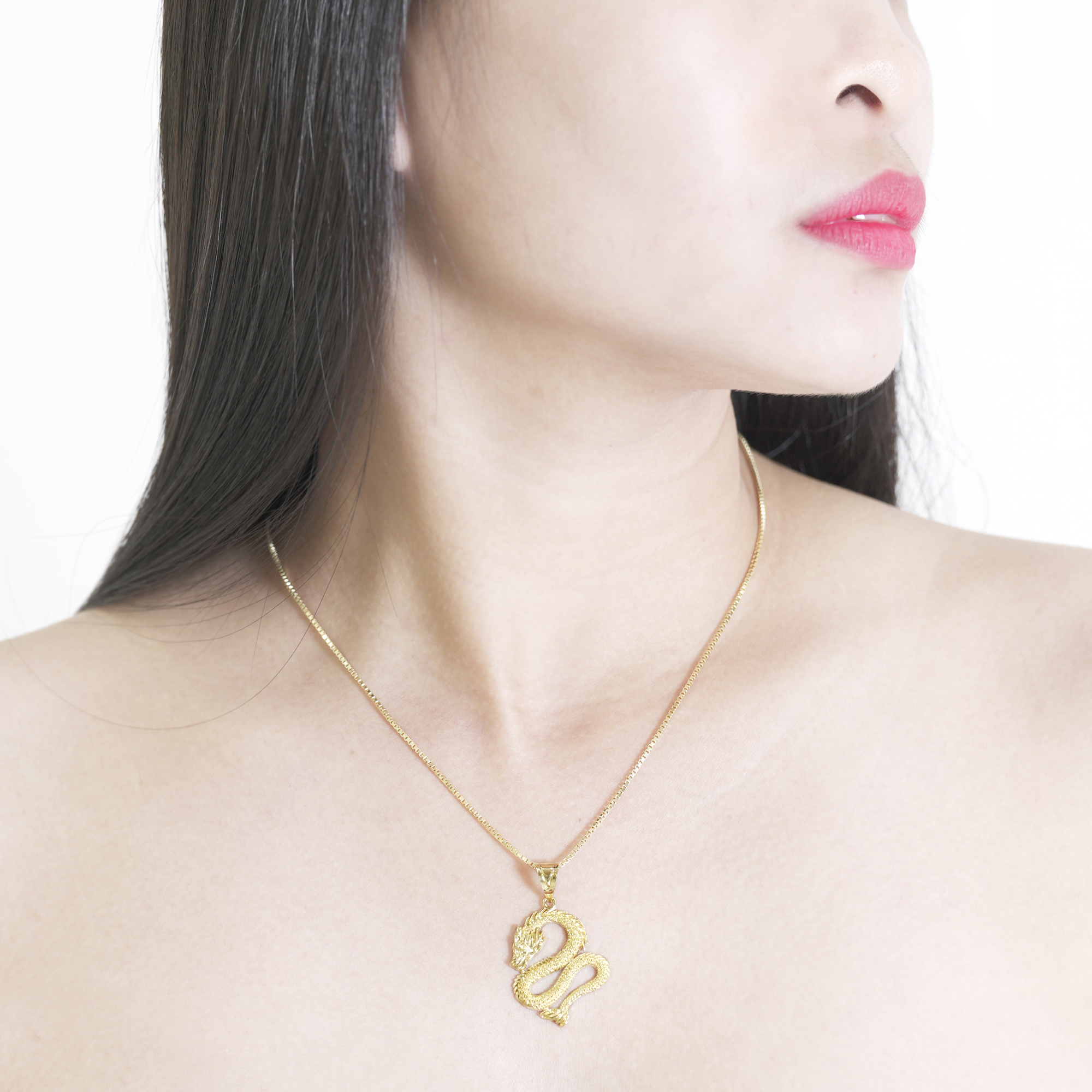 Enya Gold Dragon Pendant